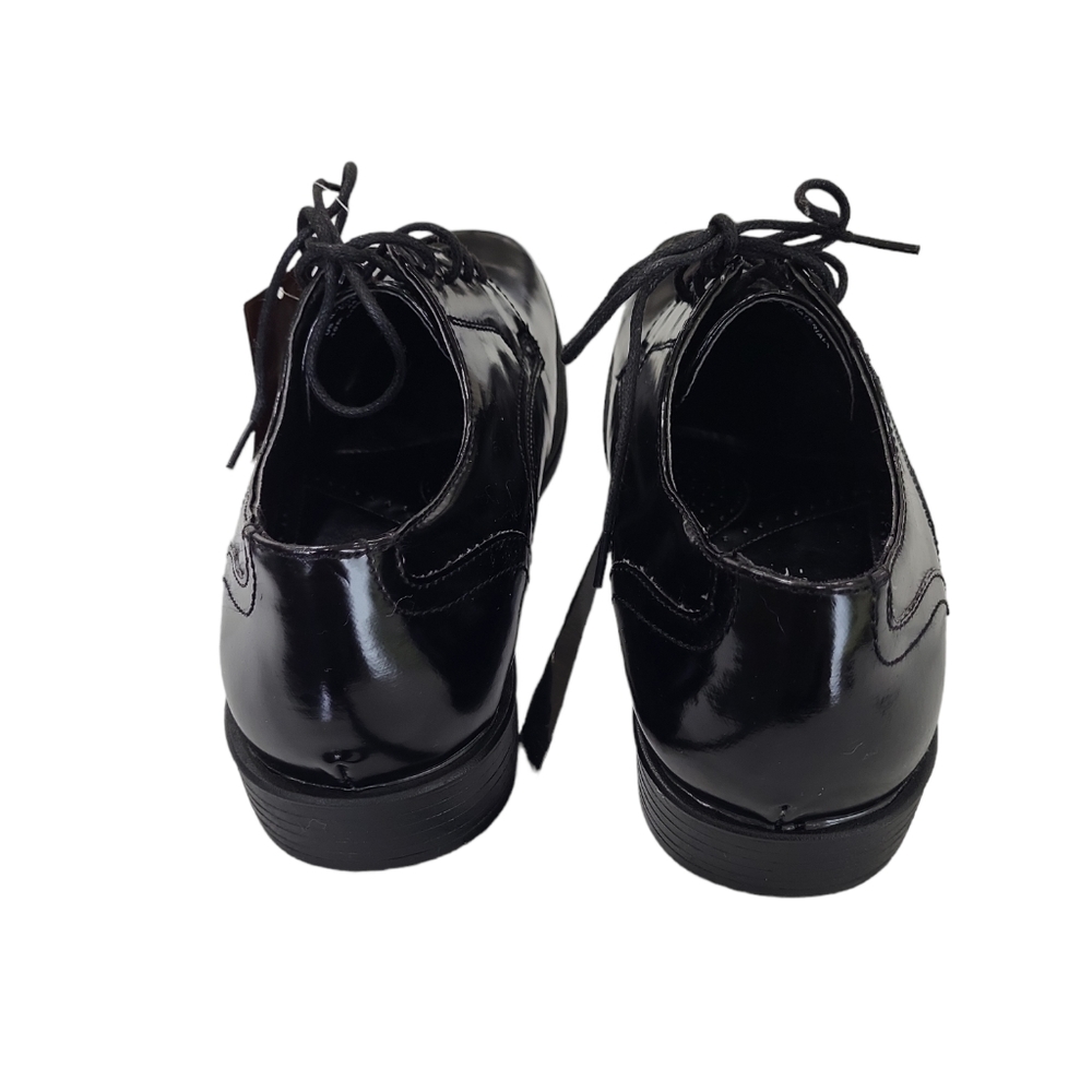 NWT Thom Mcan men's Kalen signature super comfy square toe dress shoes, 10M Blac - Picture 7 of 13